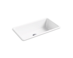 Kohler Iron/Tones® 33" top-/undermount single-bowl kitchen sink