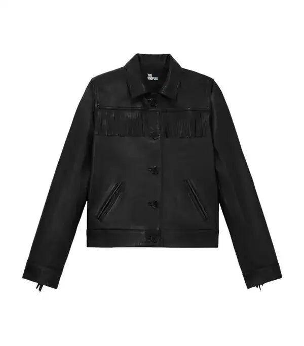 THE KOOPLES LEATHER JACKET WOMEN’S