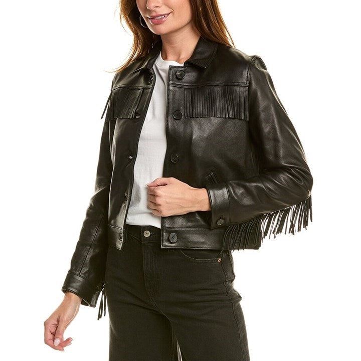 LEATHER JACKET WOMEN’S SMALL