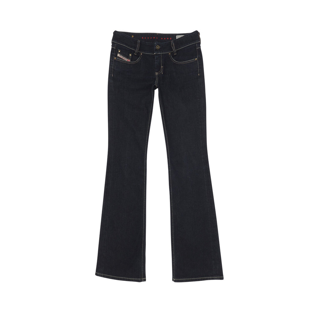 Black pants on a light gray background
