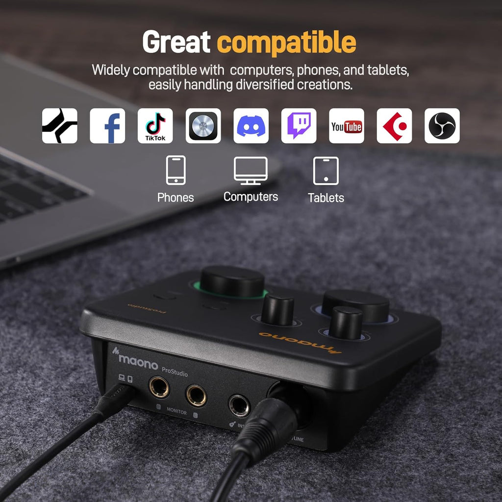 USB AUDIO INTERFACE FOR PC - PS22 LITE