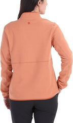 WOMEN'S ROCKIN 1/2 ZIP FLEECE JACKET  - SUNBURN