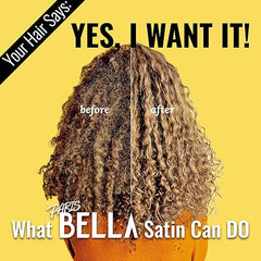 SATIN LINED SLEEP CAP - ADJUSTABLE STRAP