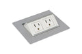 FLIP-UP POWER GROMMET - 2 POWER OUTLETS