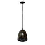 BLACK PERFORATED PENDANTS