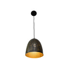 BLACK PERFORATED PENDANTS