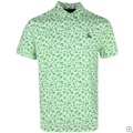 Underwater Mosaic Print Short Sleeve Polo