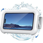 Lamicall Waterproof Shower Phone Holder | IPX6 Wall Mount Case with 360° Rotation for 4–7" Smartphones