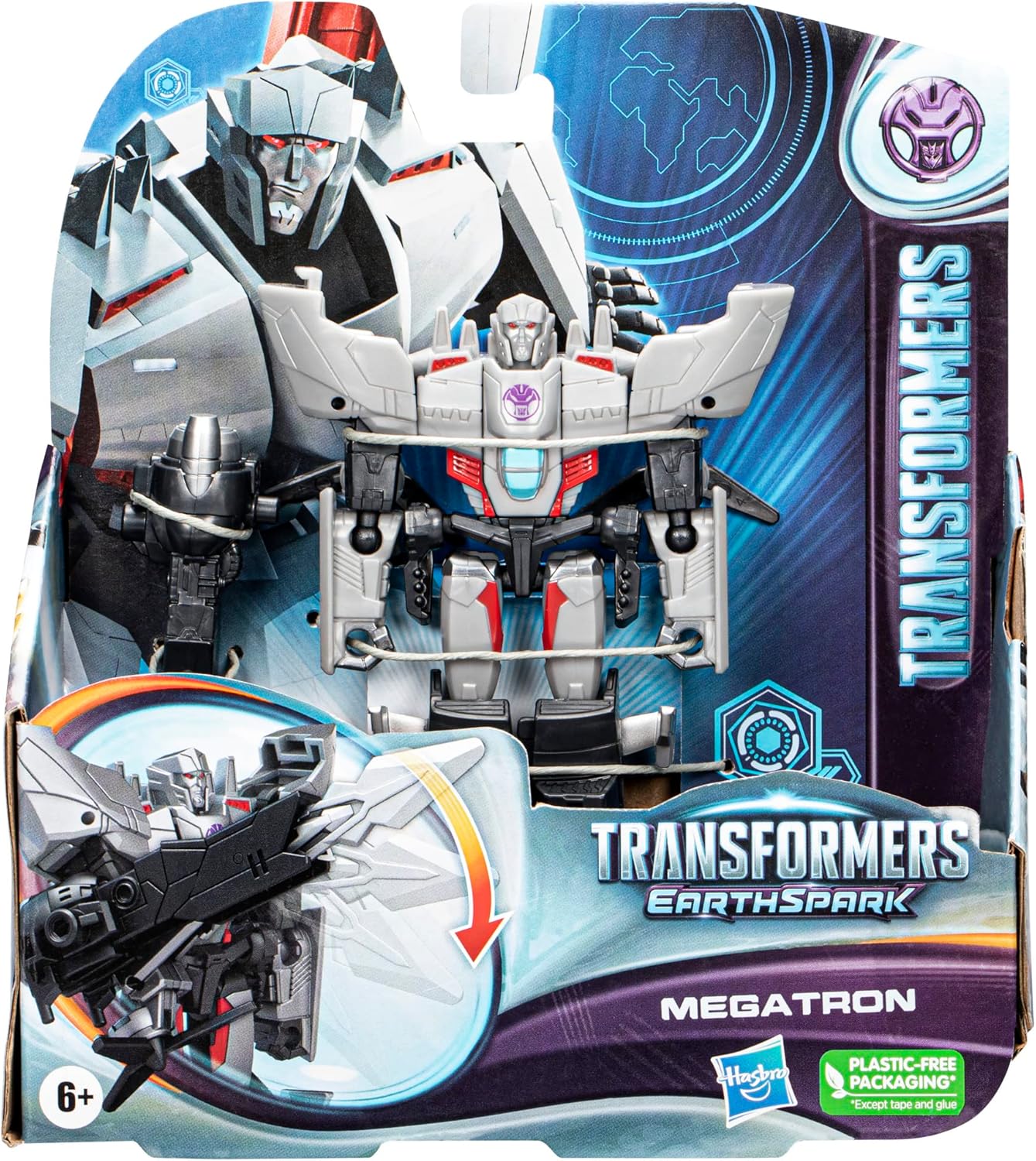 EARTHSPARK WARRIOR CLASS MEGATRON ACTION FIGURE