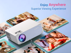 VANKYO PERFORMANCE V630W NATIVE 1080P PROJECTOR, FULL HD 5G/2.4G WI-FI PROJECTOR WITH LCD DISPLAY