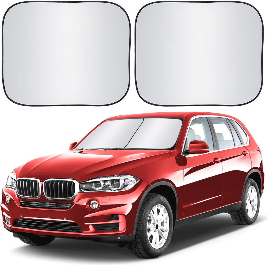 MAX DM5P 2-PIECE CAR WINDSHIELD SUN SHADE
