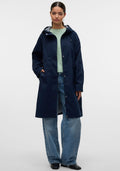 CHELSEA PARKA COAT - NAVY