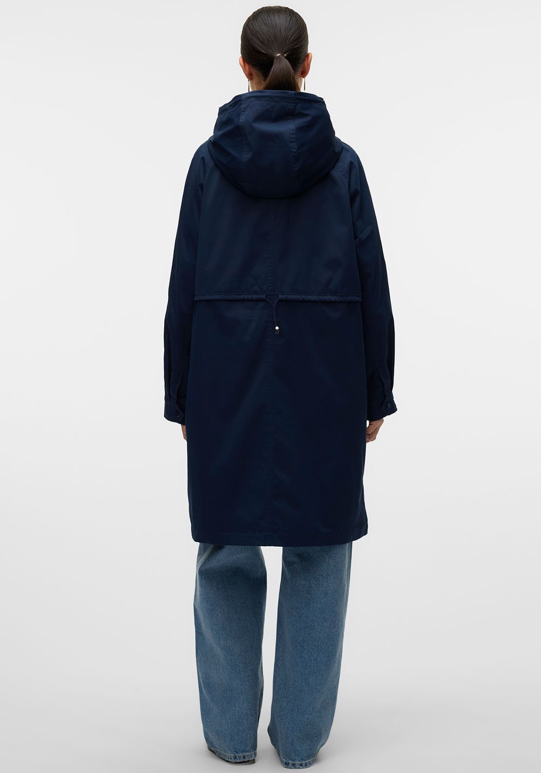CHELSEA PARKA COAT - NAVY