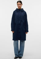 CHELSEA PARKA COAT - NAVY