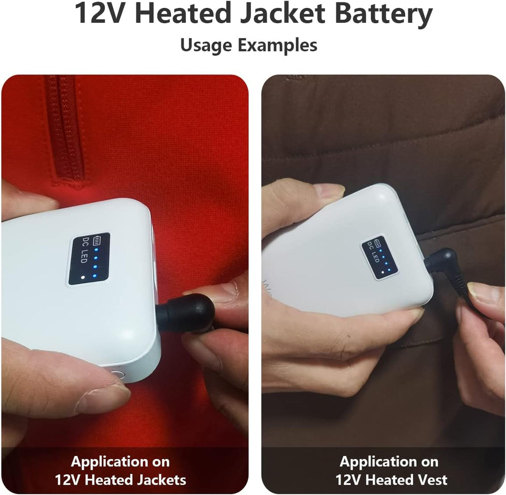 12V HEATED JACKET BATTERY AND CHARGER