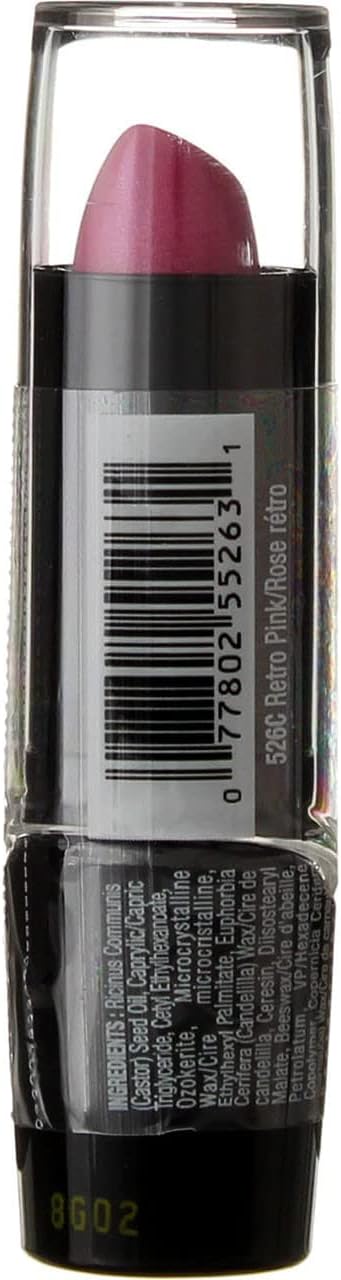 SILK FINISH LIP STICK, RETRO PINK 0.13 OZ (PACK OF 3)
