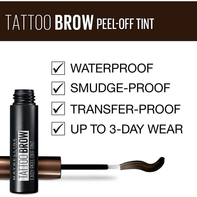 TATTOO BROW PEEL OFF EYEBROW TINT 4.6G
