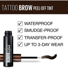 TATTOO BROW PEEL OFF EYEBROW TINT 4.6G