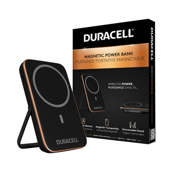 MICRO 5 5000 MAH DUAL USB POWER BANK - BLACK