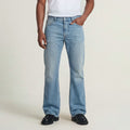 Triple A Flare Jeans | High Waist Bootcut Denim - Antique Faded Moonlit Ocean