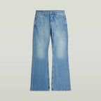 Triple A Flare Jeans | High Waist Bootcut Denim - Antique Faded Moonlit Ocean