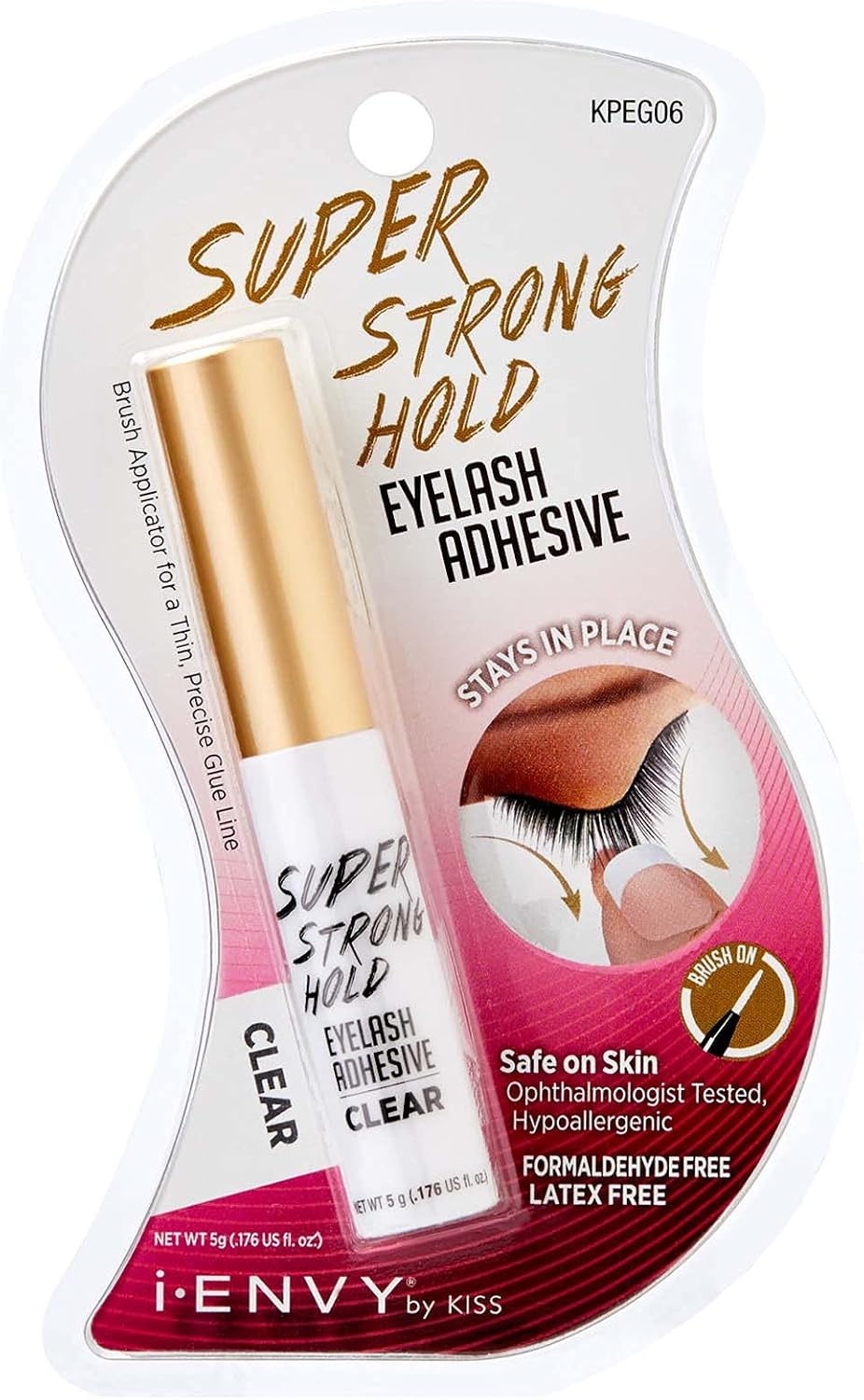 SUPER STRONG EYELASH ADHESIVE CLEAR