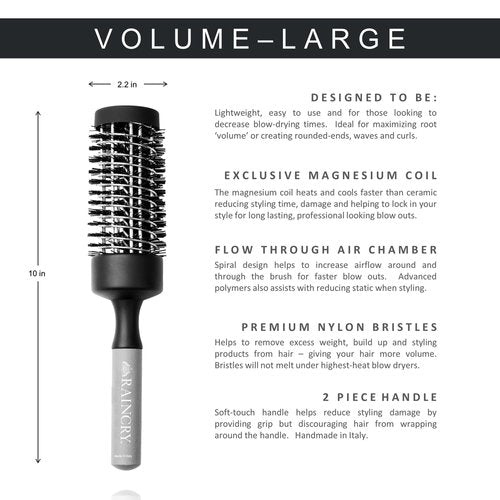 MAGNESIUM VOLUMIZING BRUSH