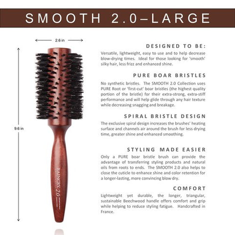 Smooth 2.0 Pure Natural Bristle Brush