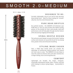 Smooth 2.0 Pure Natural Bristle Brush