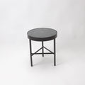 KALI DARK GREEN MARBLE TOP SIDE TABLE