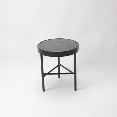 Kali Dark Green Marble Top Side Table