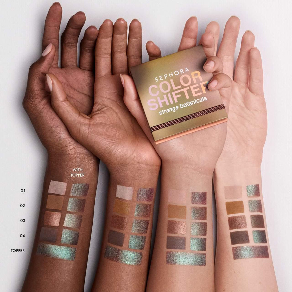 COLOR SHIFTER STRANGE BOTANICAL MINI EYESHADOW PALETTE MYSTIC BROWN MUSHROOM